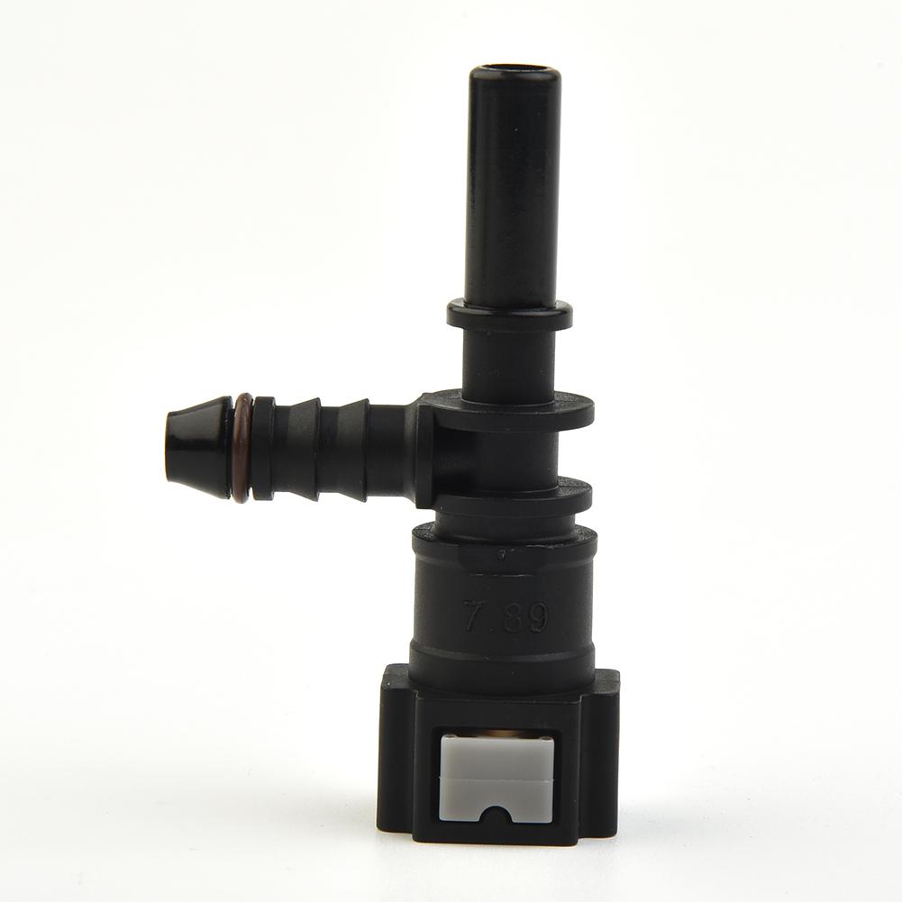 Car Fuel Line Hose Quick Release Connector 7.89mm ID6 Female Bundy Tee Fitting Auto Fuel Line Rubber Hose Coupler Accessories Fuel System 2