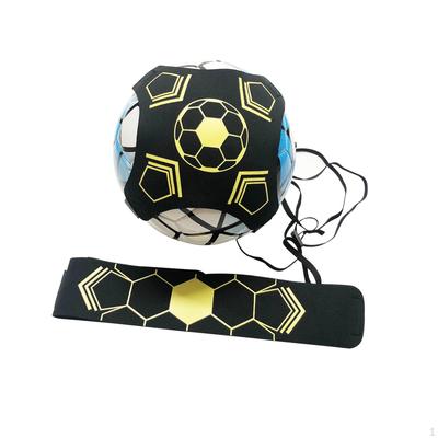 Kick Throw Solo Practice Adjustable Waist Belt Training Aid Elastic Rope Hands Soccer Trainer for