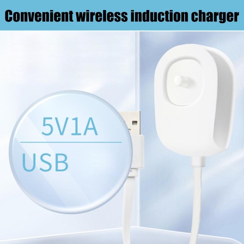 Universal Electric Toothbrush Chargers For HX2021 HX2023 HX2421 HX2 Series PVC Material Safe Charging For Home And Trave