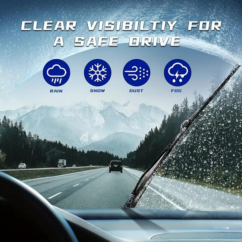 For Chevrolet Orlando 2011-2018 Car Wiper U-type Soft Rubber Boneless Wiper HD Quiet Durable Automotive Wiper 24"+19"