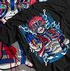 Demon Slayer Tanjiro T-Shirt, Akaza Kimetsu No Yaiba Tee, Unisex Black Shirt All