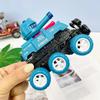 1 Piece Gift For Boys Girls Collision Deformation Can Launch Tank Simulation Walking Six-Wheel Inertial Off-Road Vehicle Model
