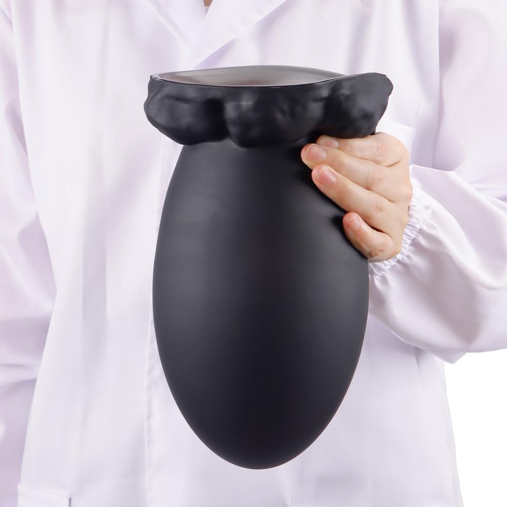 Weicher Silikon-T-Rex-Ei-Anal-Dilatator - Extra Großer Erwachsenen-Dildo für Intimes Vergnügen