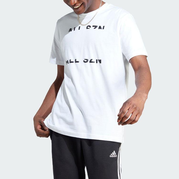 Adidas Sportswear All Season Tee Men Tops White IL8488