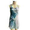 GMXIA Women's Dresses Printed Sleeveless Halter Plus Size Loose Dresses