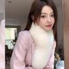 New Imitation Fox Hair Scarf Hair Hair Scarf Women's Versatile Autumn and Winter Fur Collar Thickened Long Neck Scarf