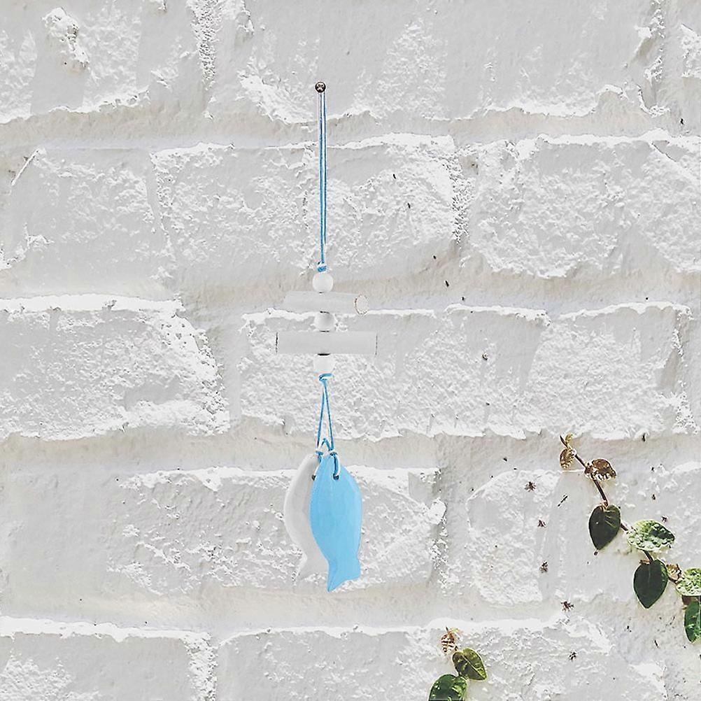 Wooden Nautical Pendant for Decoration 2Pcs Beach Themed Wall Decor