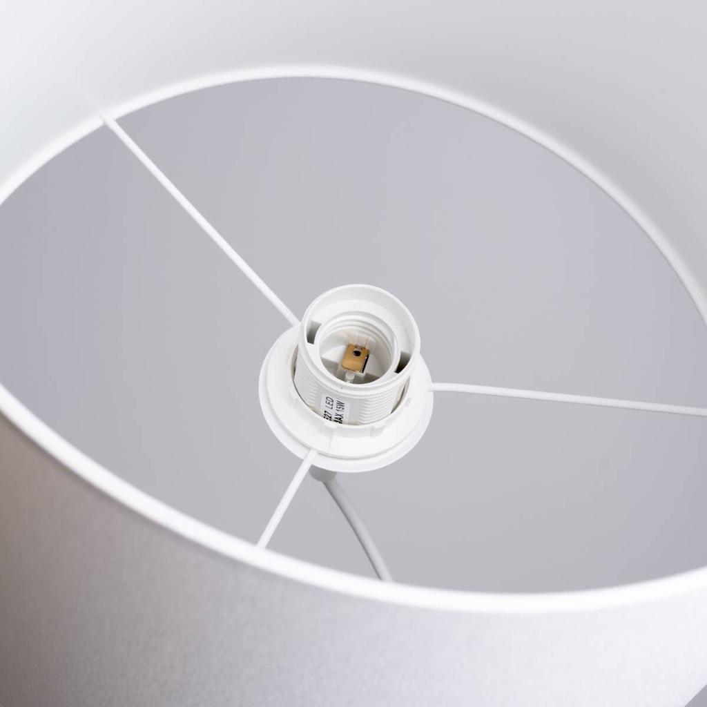 Round white hanging lamp Ø30 cm NOVA 1xE27 15W SL.1403 Sollux Lighting