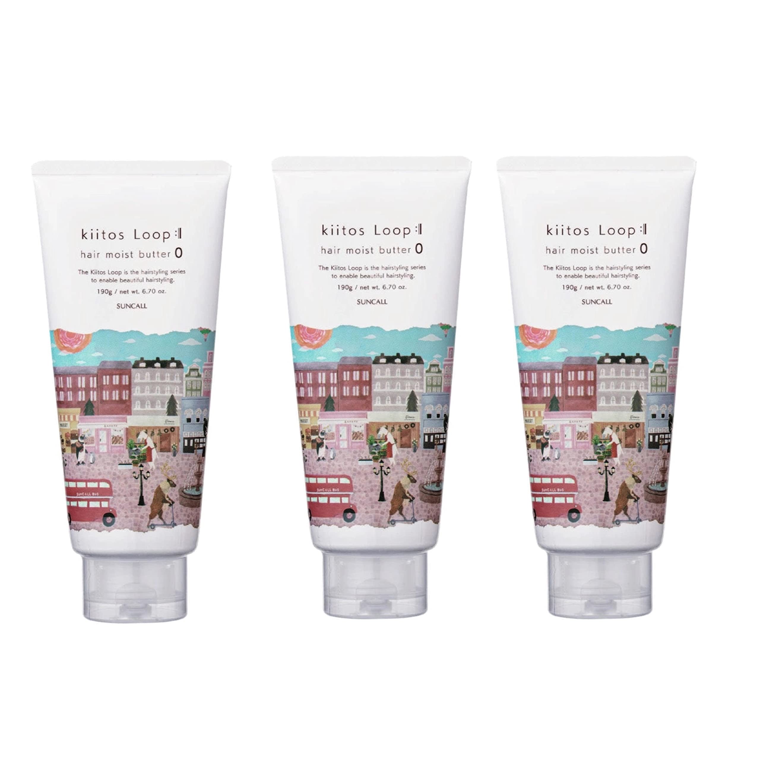 

Увлажняющее масло Keitos Loop Hair Moist Butter 0 190 г Кондиционер для профессионального набора x [Suncall] Hair Salons 3-х компонентный