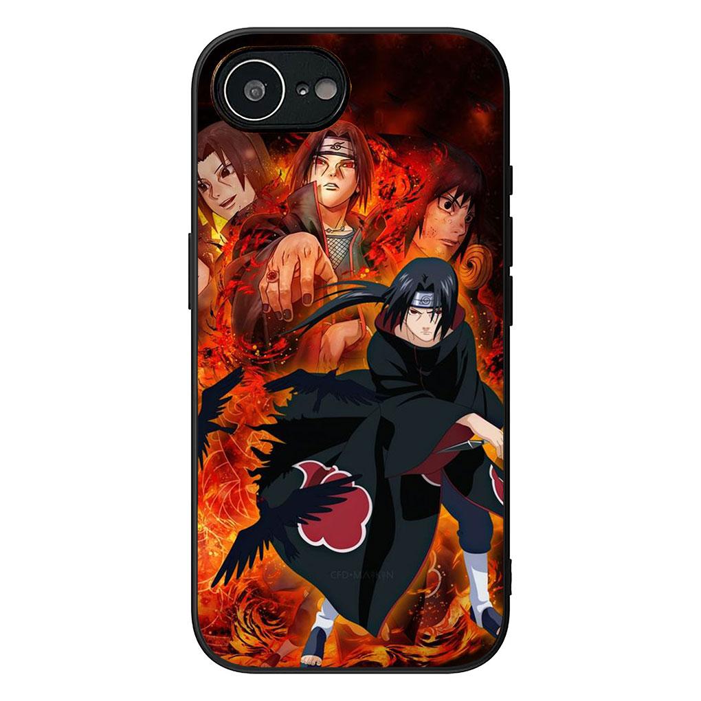 Silicone Cover for Xiaomi Poco C75 C65 C71 C85 X7 X6 M6 M7 F7 F8 Ultra F6 Pro Phone Case Pain Uchiha Narutos Itachi Akatsuki