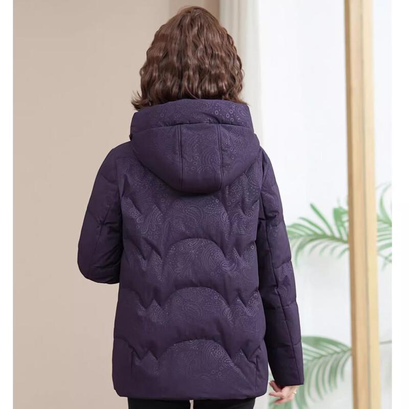 SNOWFLYING Women's 2024 New Chinese Style Short Down Jacket X40144909F