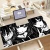 Japanese Anime Pixel Girl Mouse Pad Anti Slip Rubber Edge Locked Thickened Laptop Gaming Desk Mat