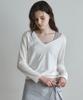 Wednesday Oasis For Woman Muse Layered V-Neck Set_Ivory(W26Set01)