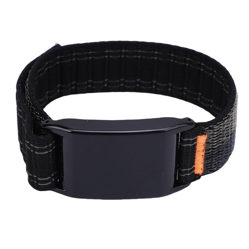 Strap Replacement for Whoop 4.0 Fitness Tracker Lightweight Breathable Adjustable Nylon Sport Band Black