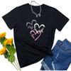 T-shirts Graphiques pour Femmes YITAN Casual en Coton Doux