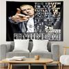 Eminem Tapestry for Bedroom Aesthetic Classroom Tapestries Wall Hanging for Living Room Dorm Office,Ideal Creative Gift