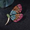 Brooch Jewelry Personalised Fashion Alloy with Diamonds Butterfly Brooch Female Accessories Sober and Fashionable Clothing Accessories