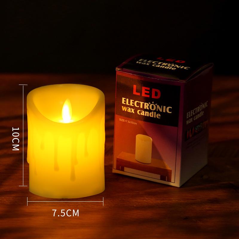 Cross-Border LED Candle Lights for Home, Weddings, and National Day Decor
