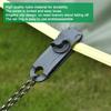10/8/5 PCS Tarpaulin Clip Awning Tent Clamp Canopy Lashing Buckle Jaw Grip Outdoor Camping Hook Anchor Windproof Rope Barb