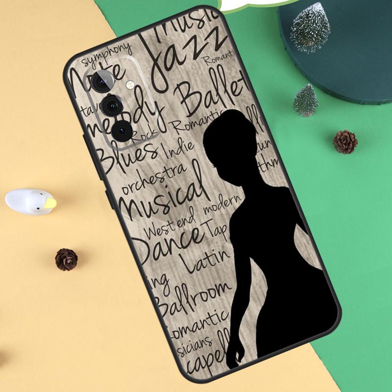Ballet Ballerina Dancer Case For Samsung Galaxy A33 A53 A13 A12 A32 A52 A14 A34 A54 A15 A25 A35 A55 A71 A51 Coque