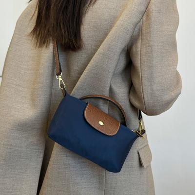 Neue Knödeltasche Sommer Mini Verbundstoff kleine Tasche Handytasche Mädchen Campus Schulter Messenger Bag tragbar
