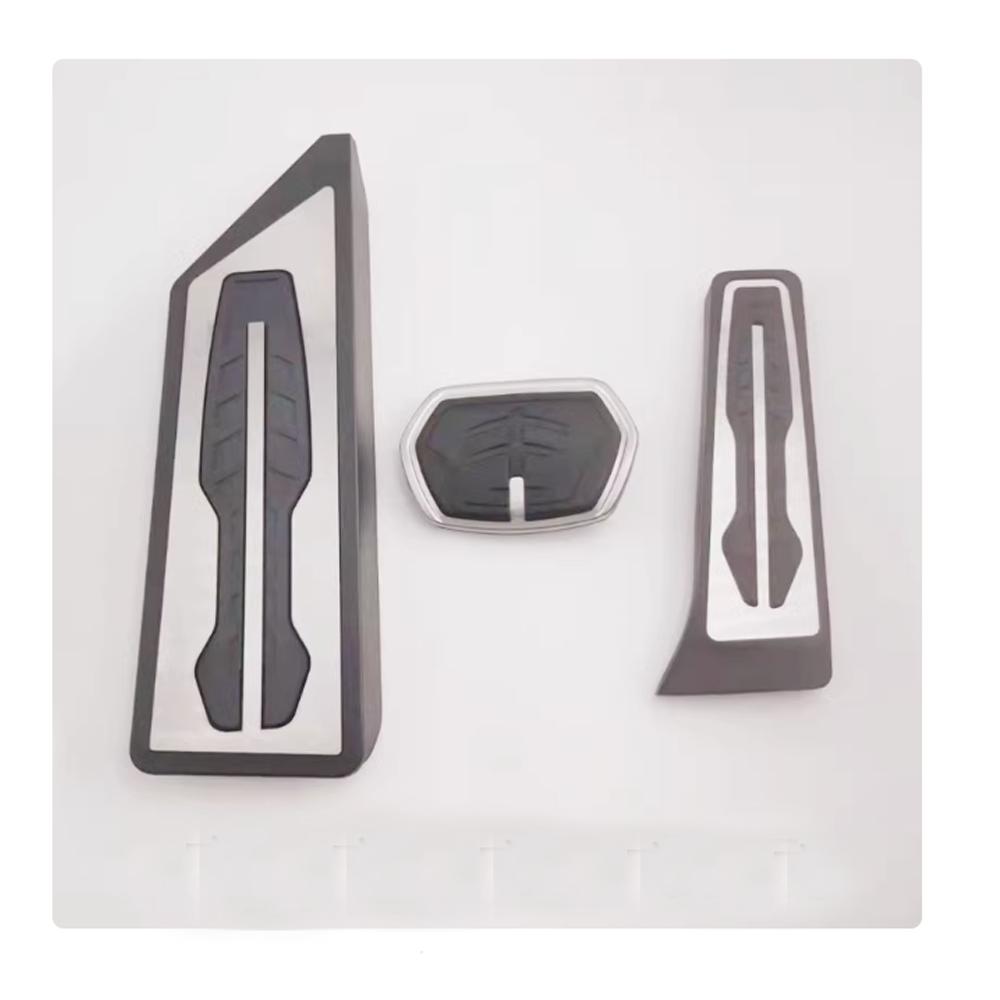 Car Gas Brake Pedal for BMW 1 Series F40 118i F70 118d 2020~2025 2021 Stainless Steel Anti-Slip Footrest Pedals Cover Accessorie