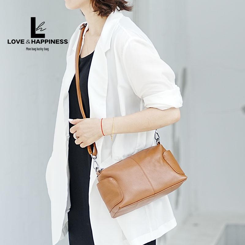 European & American Fashion Single Shoulder Crossbody Bag – Women's Leather Small Mummy Bag