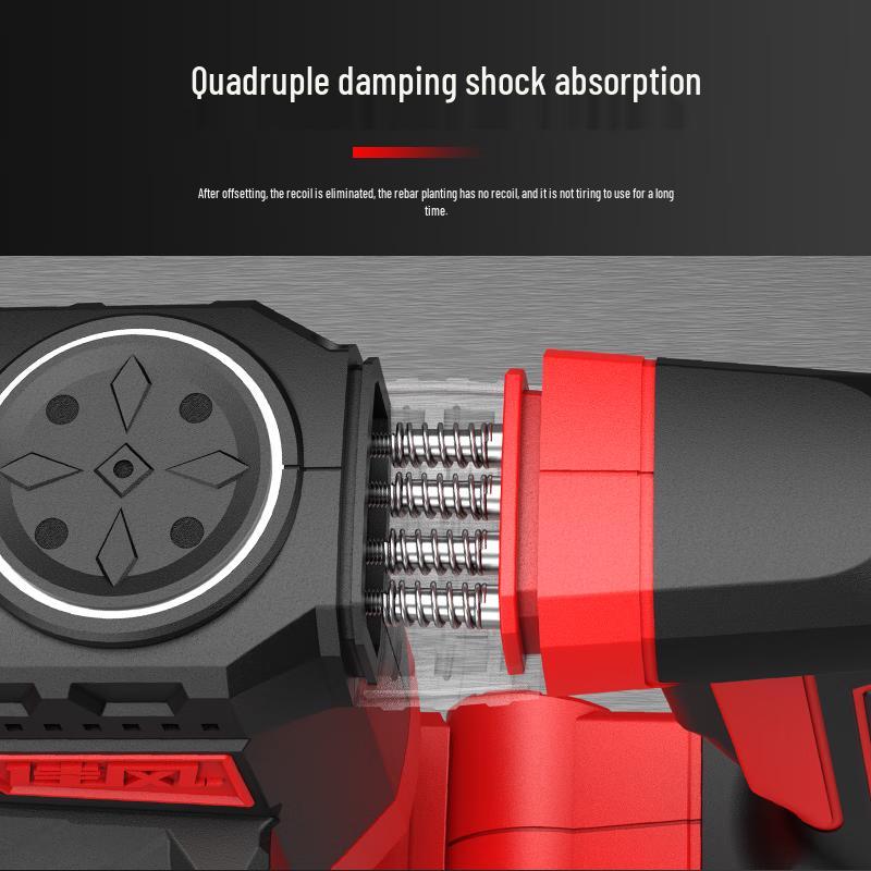 Delixi Electric Rotary Hammer & Pick CN plug (adapter included)