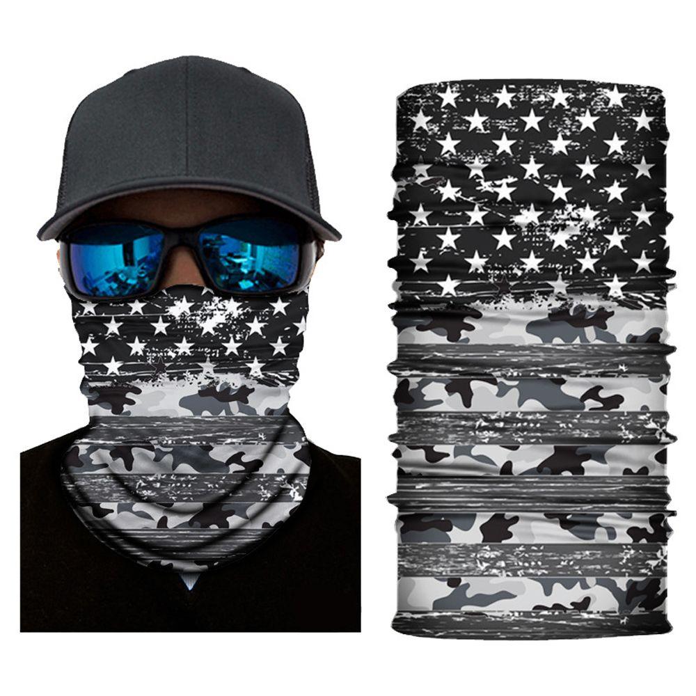 Seamless Neck Gaiter Shield Scarf Bandana Face Mask Seamless UV Protection For Motorcycle Cycling Riding Running Headbands