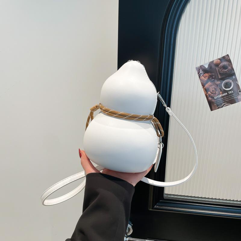 Schwarze Wukong gleiche Weinkürbis-Tasche Nischen-Design Umhängetasche Herren Ins Trendmarke Personalisierter Rucksack Umhängetasche