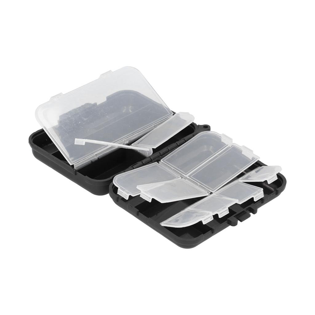 12 Compartment Fishing Tackle Box Portable Fishing Gear Bait Lure Hook Storage Box Case