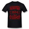50th Birthday Vintage Legends Born in 1974 50 Years Old T Shirt Streetwear Short Sleeve Gifts Summer Style T-shirt Mens Clothing
