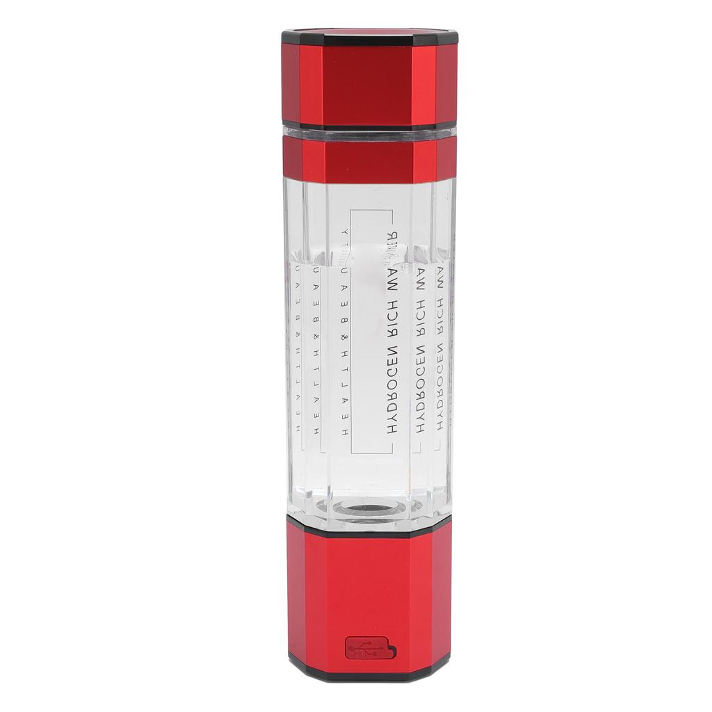Wasserstoff-Wasserflasche, 300 ml, 5000 ppb, PCTG, Typ C, 5 V, tragbar, wasserstoffreicher Wassergenerator, Tasse für