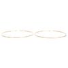 MARIHA [Beautiful Condition] K18 Wish Hoop earring Yellow GoldUsed