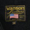 VANSON Made in USA leather Single riders jacket 34 Leather liner included Men's Used