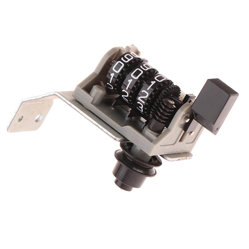 

1 шт. Счетчик квадратная ручка с железной рамой Ymcgfy для механизма магнитофона кассетный плеер трехпозиционная круглая ручка