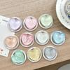 Magnetic Glitter Solid Color Love Three-Dimensional Mobile Phone Airbag Bracket Wind Portable Female Lazy Ring