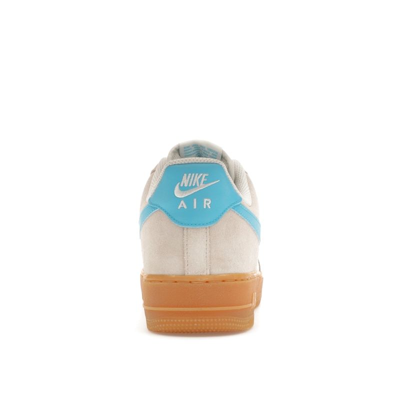 Nike Air Force 1 07 LV8 Gum Pack - Phantom Baltic Blue Men Sneakers Cream Gum-Yellow Summit-White FQ8714-003