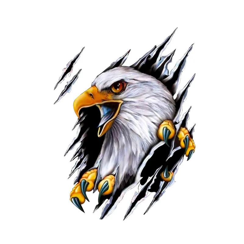 Car Sticker Cartoon Classic Animal Eagle Car Motorcycle Vinyl Sticker PVC Waterproof Sunscreen 15CM