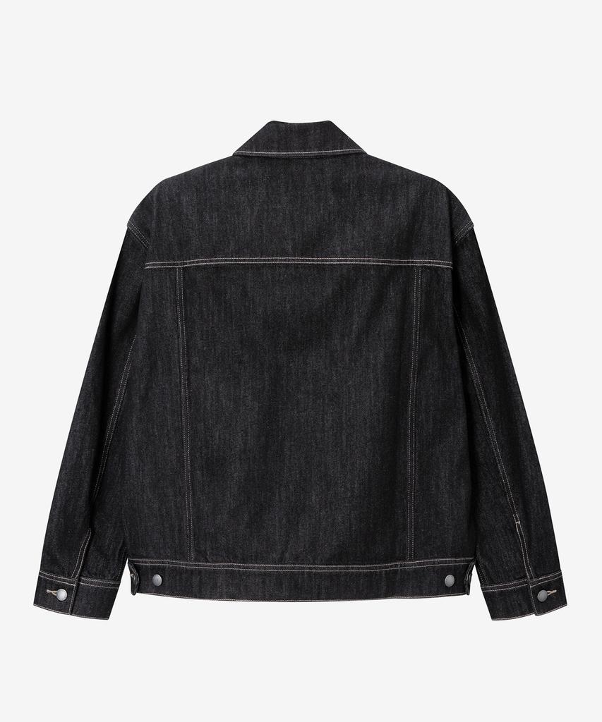 Mindbridge [Set] Black Raw Denim Single-Pleat Set-Up