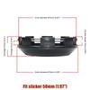 4PCS OD 76MM / ID 72MM Cap For Rims WORK EMOTION EQUIP MEISTER VS Emblem Wheel Center Cap Sport Car Logo Wheel Cover Hub Caps