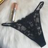 CINOON Dámské kalhotky Sexy krajková tanga G-Strings Dámské spodní prádlo s nízkým pasem Kalhotky francouzského stylu Erotické spodní prádlo Hollow Out spodky