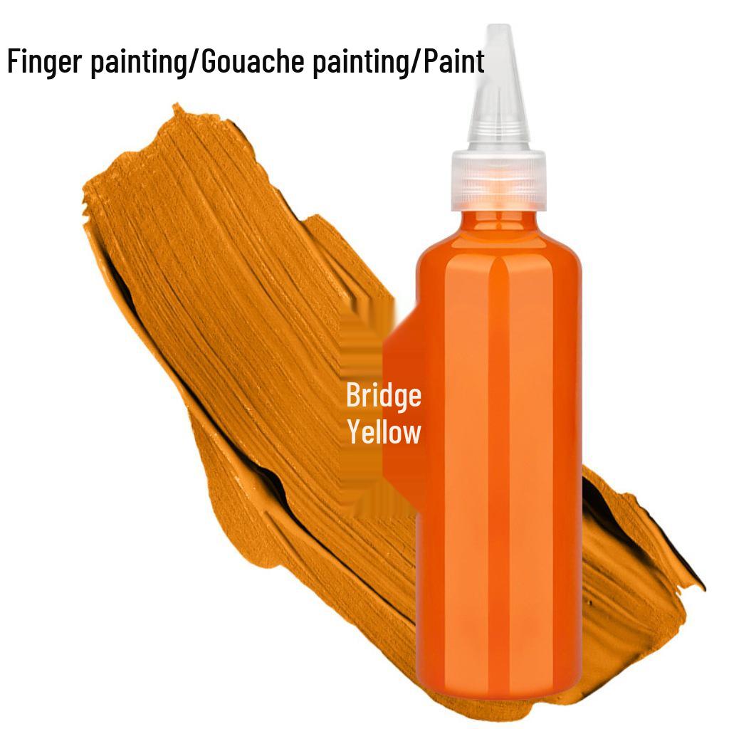 Set de Pintura de Dedos Lavable para Niños 100ml – Arte DIY Gouache Acrílico Acuarelas
