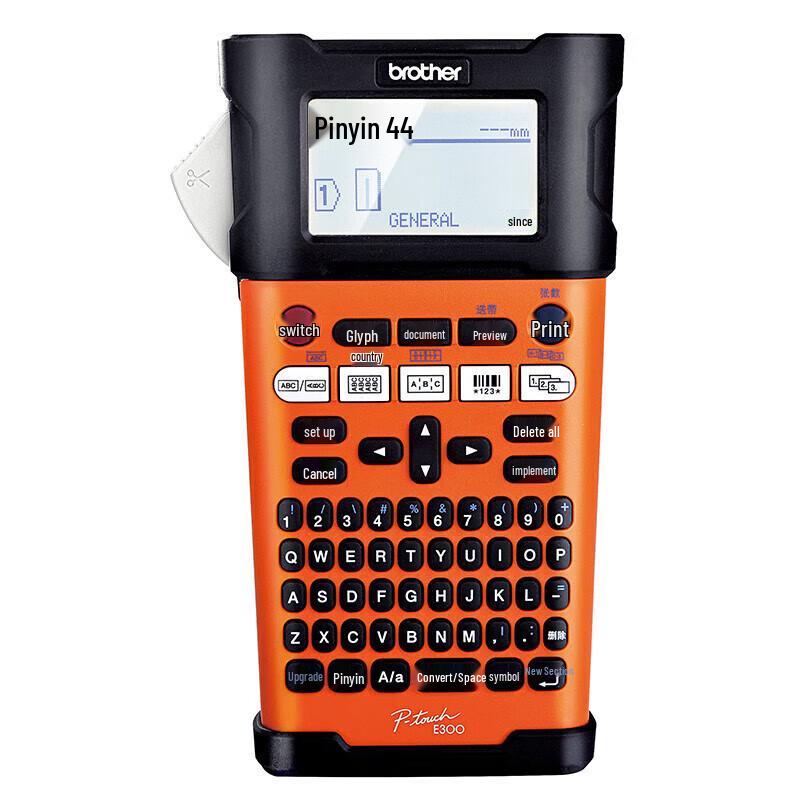 Brother PT-E300 Portable Industrial Label Printer