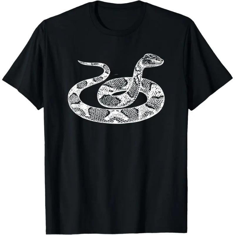 Men's Iguana Dragon Pattern T-shirt Design O Neck Short Sleeved Shirt Breathable Cotton Top 4XL Crawler Enthusiast Casual Outdoor Wear Casual Outfit