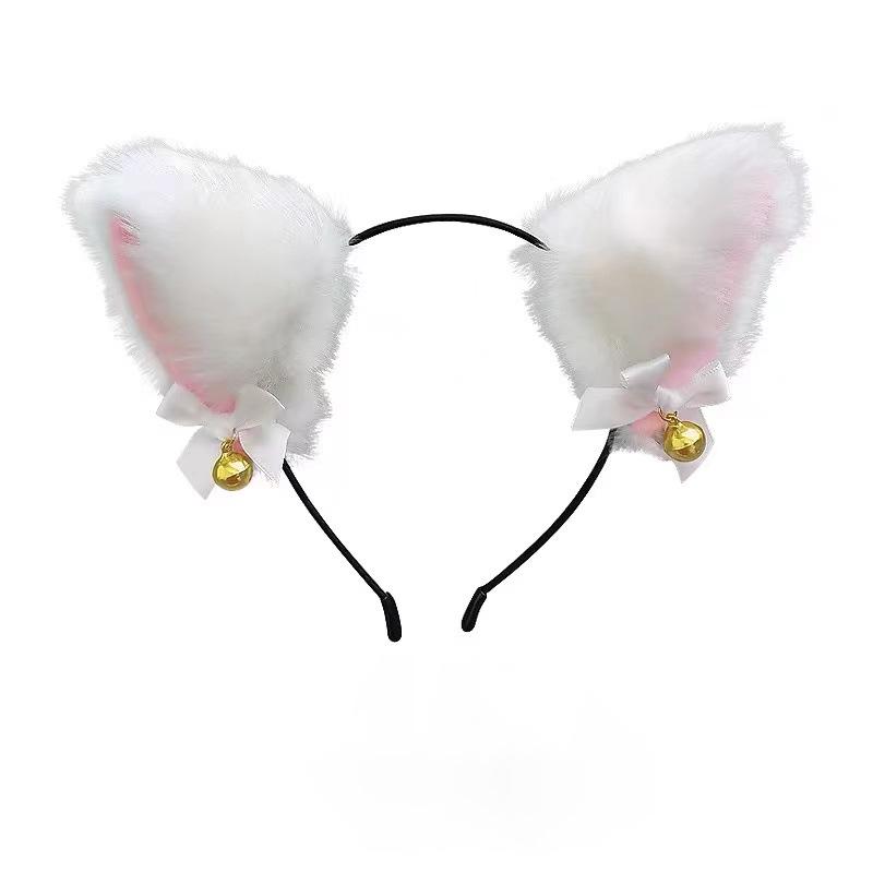 Spitzen Katzenohren Stirnband: Niedliches Catwoman-Accessoire für Weihnachtsfeiern