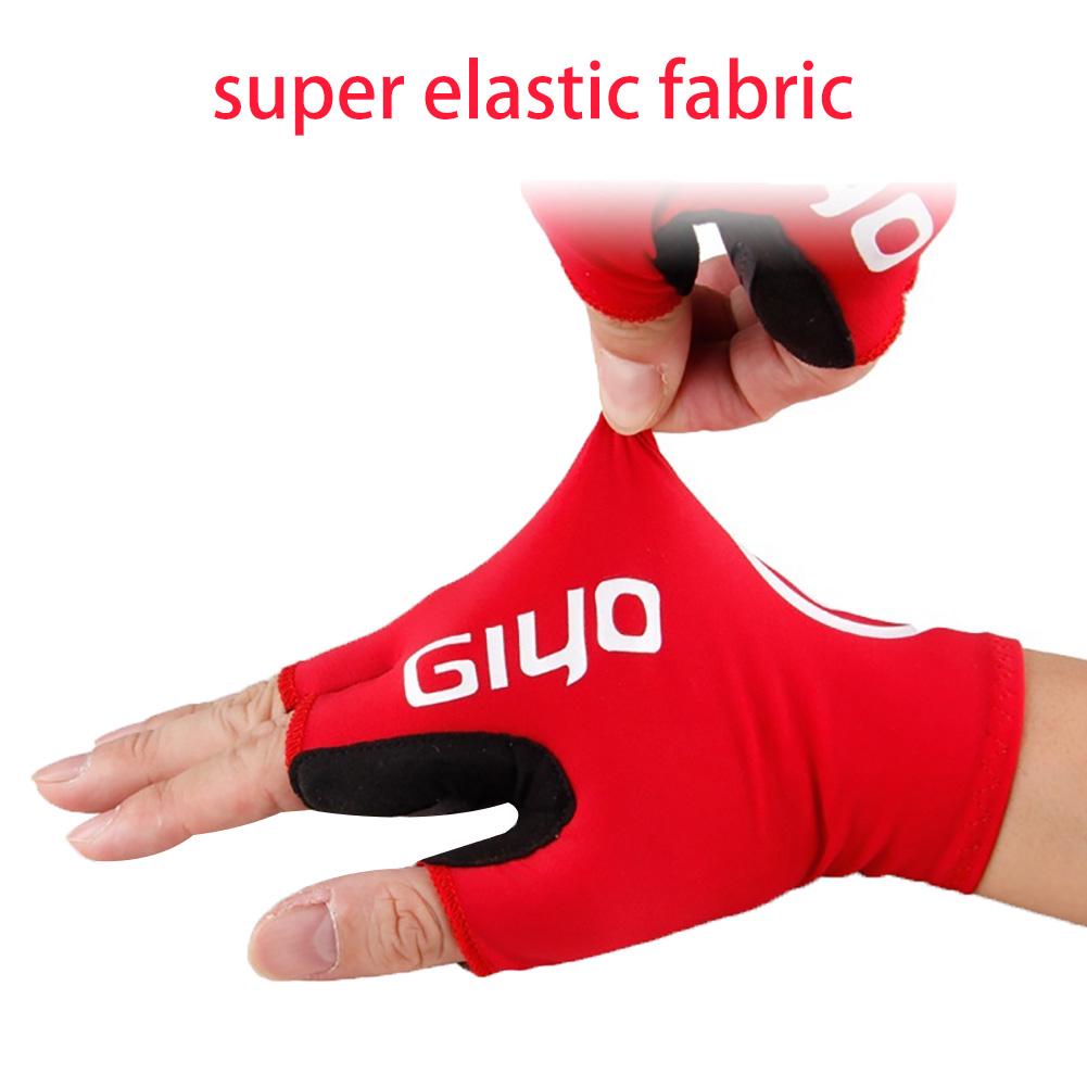 1 Pair Anti-Slip Breathable Outdoor Sport Unisex Half Finger Cycling Gloves