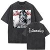 T-shirt Oversize Larga Estiva Band Rock EXTREMODURO Tour 2026 T-shirt Lavata Vintage Uomo Donna Moda Hip Hop Street T-shirt