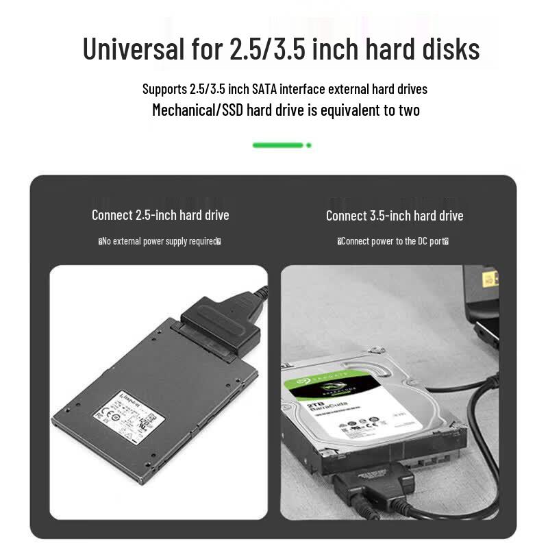 USB 3.0 to SATA Hard Drive Adapter Cable