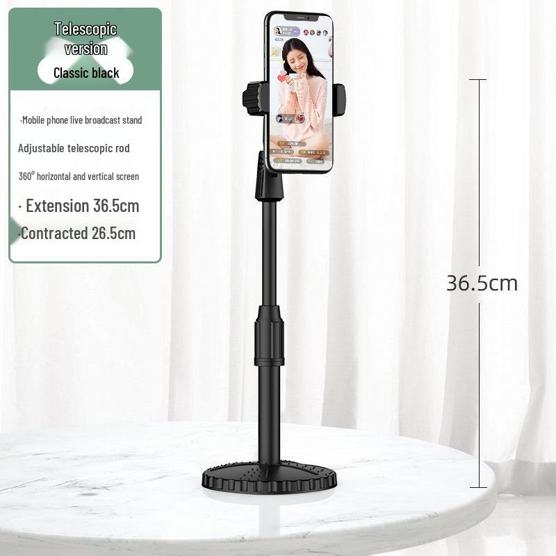 Desktop Multi-functional Phone & Tablet Holder for Creative Top-down Shooting & Home Use